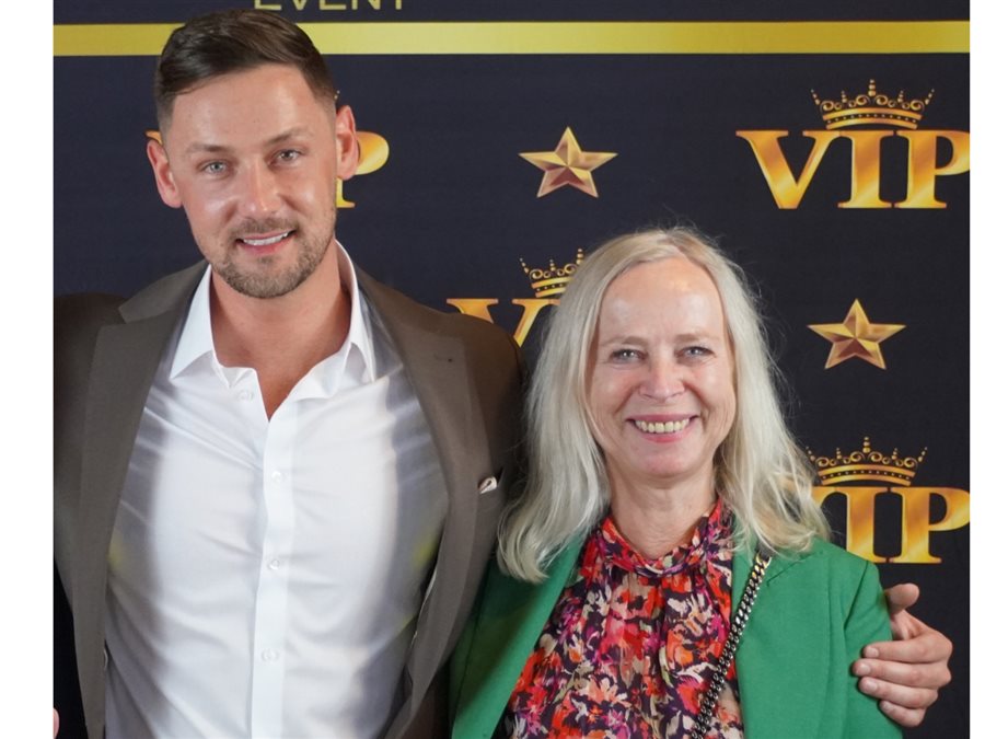 Andrea Regnery mit Florian Merzenich